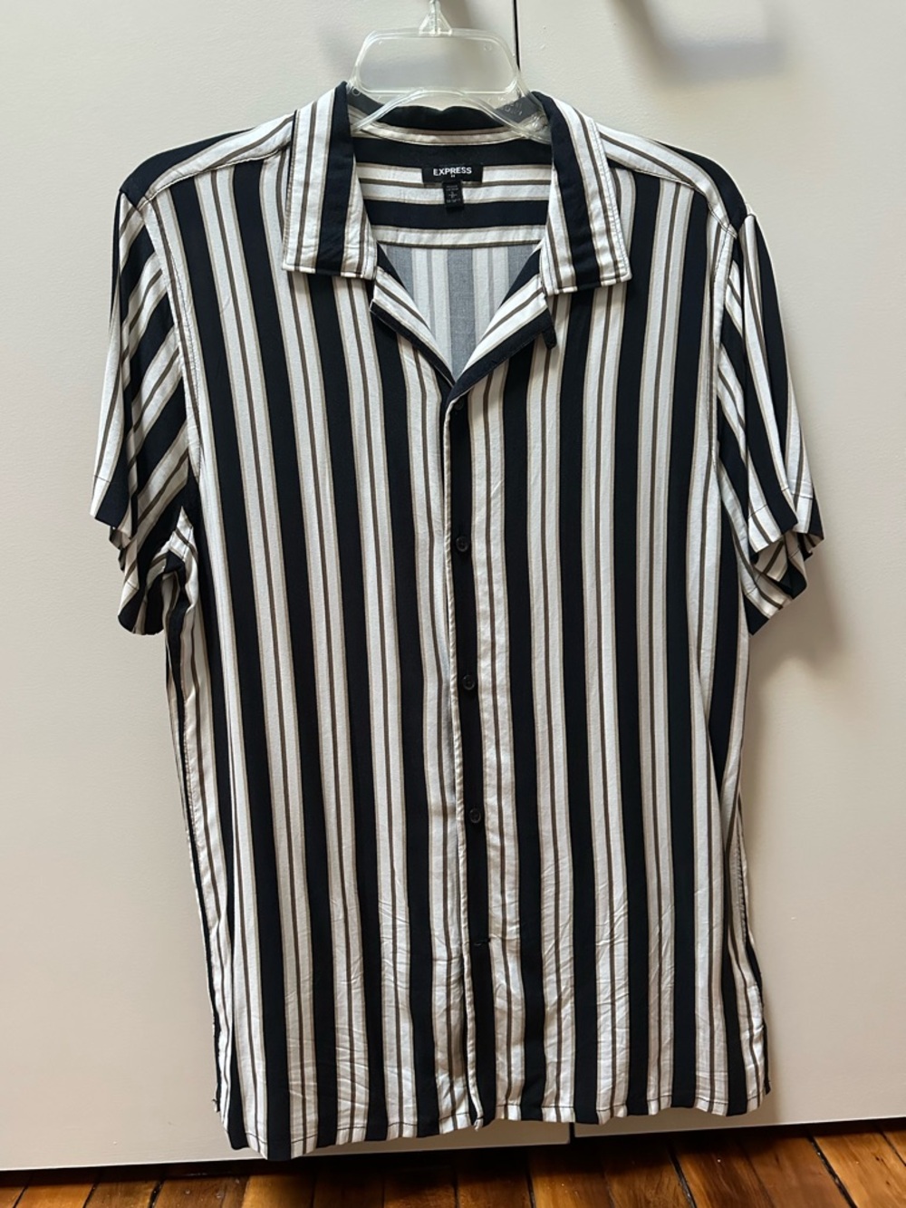 Express Short Sleeve Button Down